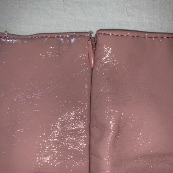 Pleather Pink Mini Skirt💕 - Picture 6 of 6